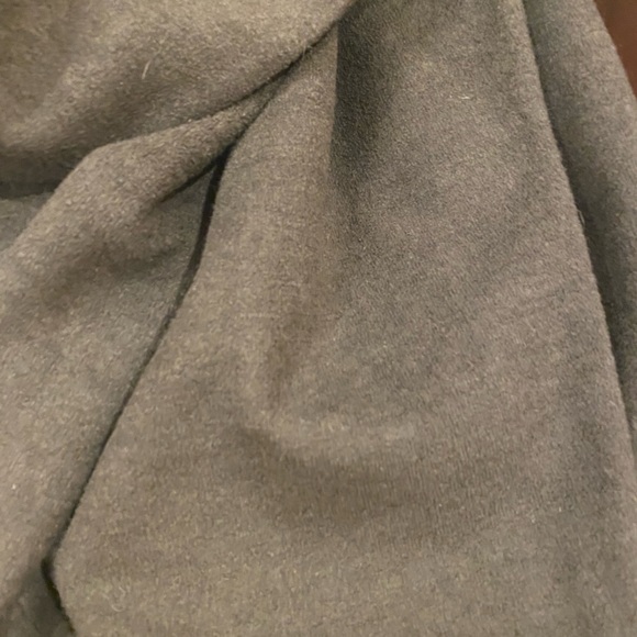 Old Navy Dark Dark Green Hooded Wrap Coat Size Small - Picture 3 of 4